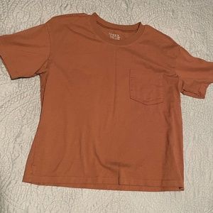 Women's Crop Pocket T